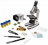 Микроскоп детский, 90х увеличение, 3 объектива, аксессуары  - миниатюра №1