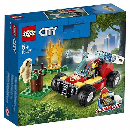 Конструктор Lego City Fire Лесные пожарные 