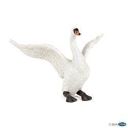 Фигурка птицы - Белый лебедь (Papo, 50115_papo) - миниатюра