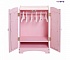 Набор кукольной мебели – Шкаф и стул, цвет розовый  - миниатюра №4