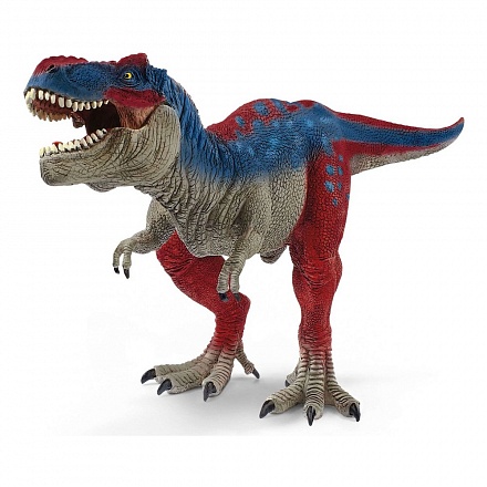 Фигурка – Тираннозавр, красно-синий 