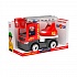 Пожарный грузовик с лестницей и водителем, 22 см  - миниатюра №1