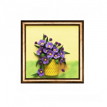 Набор для творчества 3 D картина из фоамирана - Полевые цветы 