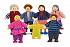 Игровой набор - Кукольная семья  - миниатюра №1