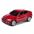 Машина на р/у - BMW X6, красный, 1:24, свет  - миниатюра №1