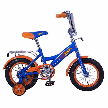 Детский велосипед – Hot Wheels, 12", GW-тип, сине-оранжевый 