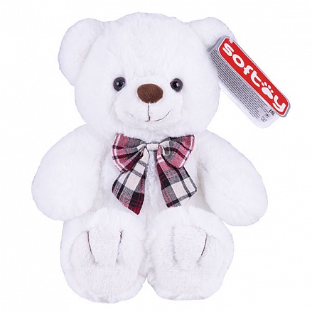 Мягкая игрушка – Медведь белоснежный, 30 см 