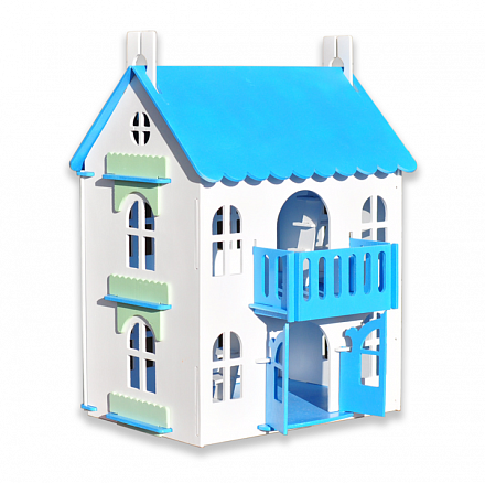 Синий кукольный домик Арина 