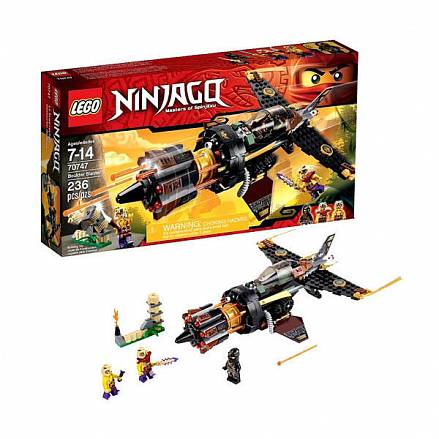 Lego Ninjago. Скорострельный истребитель Коула 