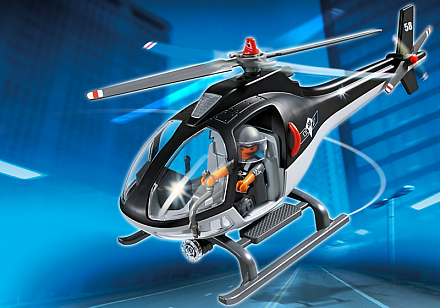 Игровой набор из серии «Полиция» - Вертолет специального назначения 