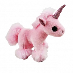 Мягкая игрушка – Единорог розовый, 17 см (ABtoys, M5062) - миниатюра