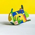 Развивающая игрушка - Мягкий кубик с прорезывателем  - миниатюра №3