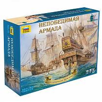 Военно-историческая настольная игра - Непобедимая армада (Звезда, 6504з) Военно-историческая настольная игра - Непобедимая армада (Звезда, 6504з)