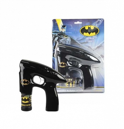 Мыльный пистолет из серии Batman, светится в темноте, звук 