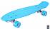 146315 Скейтборд Classic 26" - YWHJ-28 со светящимися колесами, голубой  - миниатюра №1