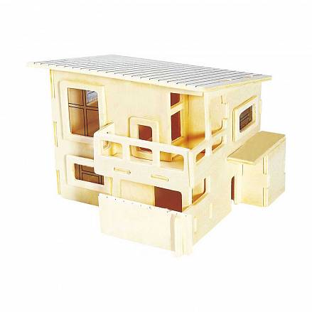 Модель деревянная сборная - Летний домик 