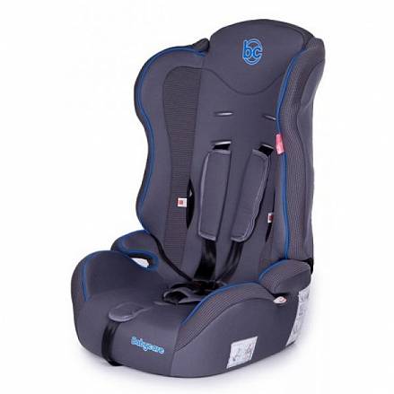Детское автомобильное кресло – Upiter, группа 1/2/3, 9-36 кг, 1-12 лет, цвет серый/синий 