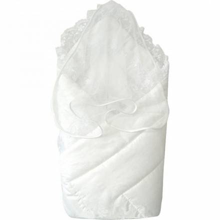 Конверт-одеяло на выписку, белый 