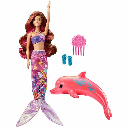 Кукла Barbie ® из серии Морские приключения - Русалка-трансформер 