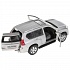 Инерционная металлическая модель - Toyota Prado, 12 см, цвет серебристый  - миниатюра №1