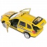 Машина Lada Granta Cross 2019 – Такси, 12 см, свет-звук, инерционный механизм, цвет желтый  - миниатюра №1