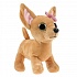 Мягкая игрушка – Собачка, 15 см в золотой сумочке из пайеток  - миниатюра №3