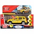 Машина Lada Granta Cross 2019 – Такси, 12 см, свет-звук, инерционный механизм, цвет желтый  - миниатюра №3