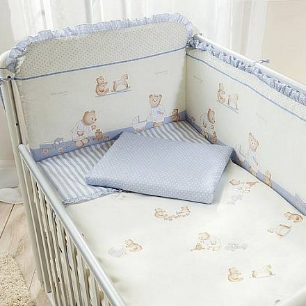 Комплект постельного белья для детей Perina™ - Тиффани, голубой 