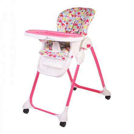 Детский стульчик для кормления Jetem – Bon Appetit, розовый 