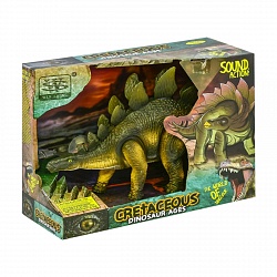 Динозавр - Стегозавр, звуковые и световые эффекты (Junfa Toys, WS5355) - миниатюра