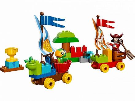 Lego Duplo. Джейк. Гонки на пляже 