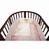 Комплект в кроватку for Nuovita Provenza francese Rosa/Французский прованс, 6 предметов, бело-розовый  - миниатюра №3
