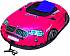 Санки надувные Тюбинг Snow auto X6, цвет розовый  - миниатюра №5