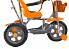 3-х колесный велосипед Galaxy Лучик Л001 с капюшоном, оранжевый  - миниатюра №8