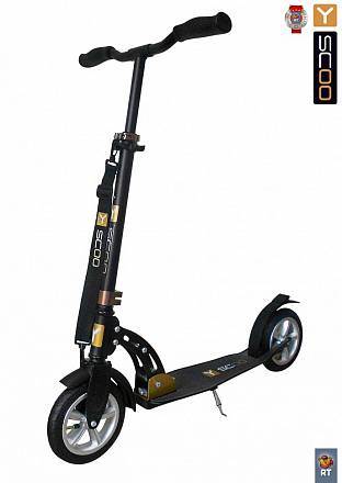 Самокат RT Allroad 205 air wheels gold