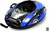Санки надувные овальные Тюбинг - Машинка Comfort Ferrari, синяя, автокамера  - миниатюра №2