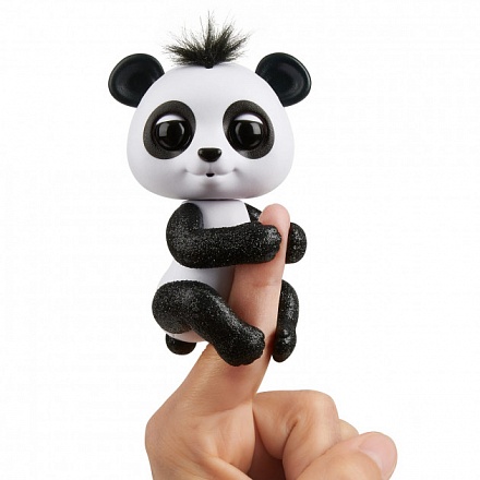 Интерактивная панда Fingerlings – Дрю, 12 см, звук 