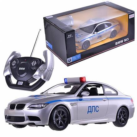 Радиоуправляемая полицейская машинка, масштаб 1:14, BMW M3 Police 02 