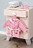 Уютный халатик и тапочки для куклы Baby Annabell  - миниатюра №5