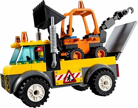 Lego Juniors. Лего Джуниорс. Грузовик для дорожных работ