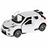 Машина металлическая Nissan Juke-R 2.0, 12 см., открываются двери, инерционная, белая  - миниатюра №1