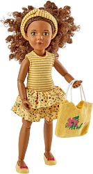 Кукла Джой Kruselings в летнем желтом наряде, 23 см (Kruselings, 0126873) - миниатюра