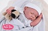 Кукла Реборн младенец Рамон, спящий, 40 см  - миниатюра №24