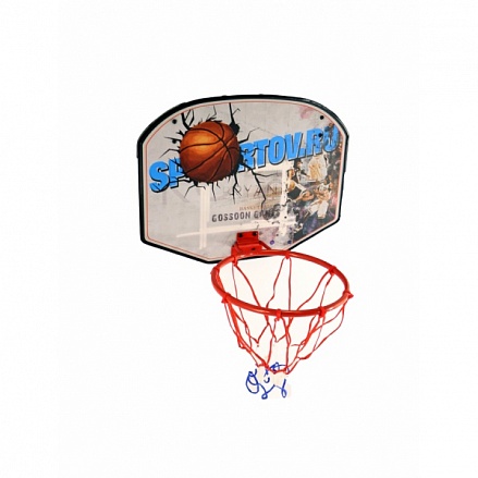 Щит баскетбольный с мячом и насосом 