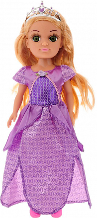 Интерактивная кукла в платье принцессы, говорит 100 фраз, 38 см 