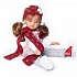 Кукла Эльвира в красном кэжуал образе 33 см виниловая  - миниатюра №10