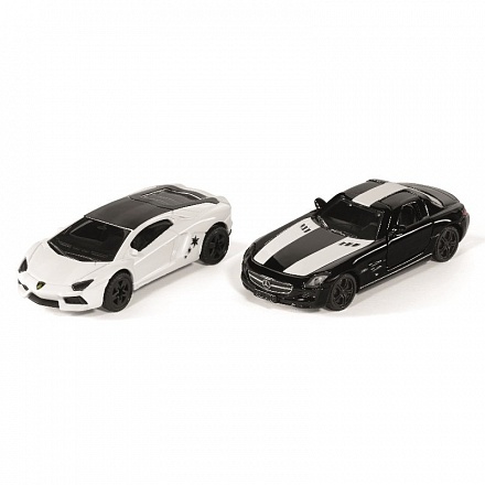 Игровой набор - Lamborghini и Mercedes 