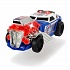 Машина - Демон скорости, моторизированная, 25 см, 4 звуковых и световых эффекта, синяя  - миниатюра №2