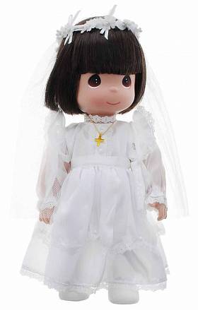Кукла Precious Moments - Невеста, брюнетка, 30 см 