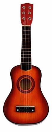 Гитара деревянная 54 см., 6 струн 